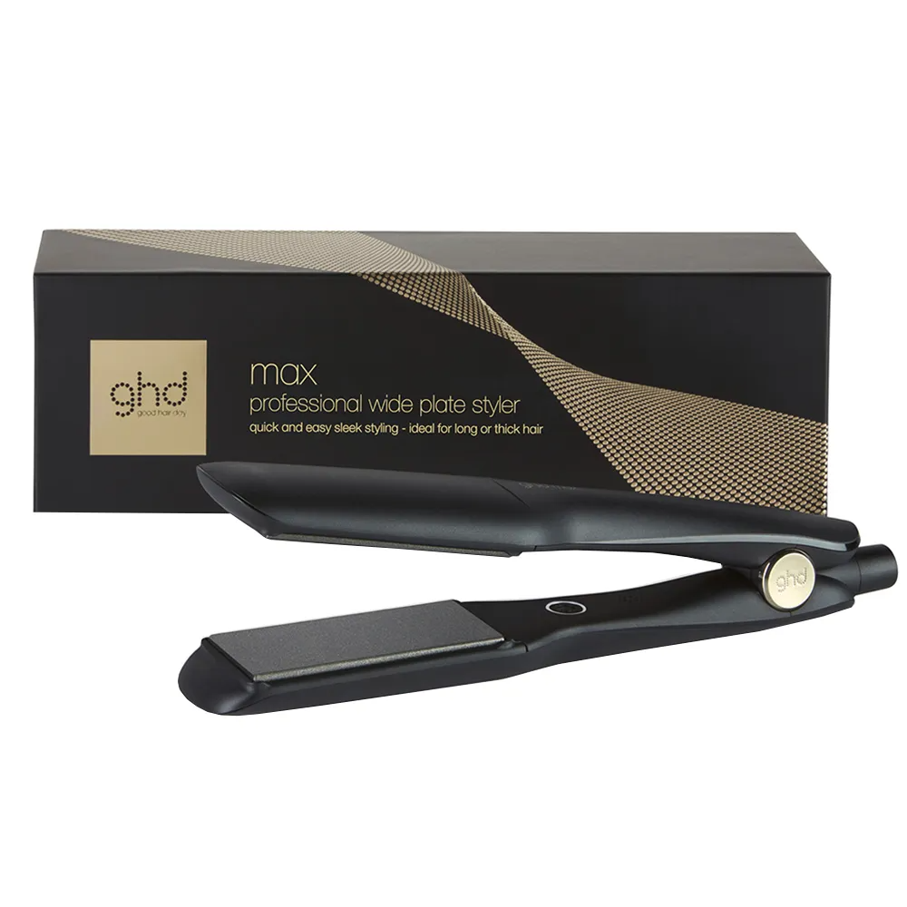 ghd max breites Glätteisen (42mm Platten) Schwarz