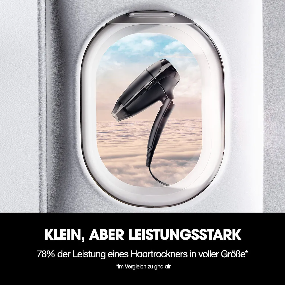 ghd flight+ Reisehaartrockner – Kompakt, leistungsstark & ideal für unterwegs