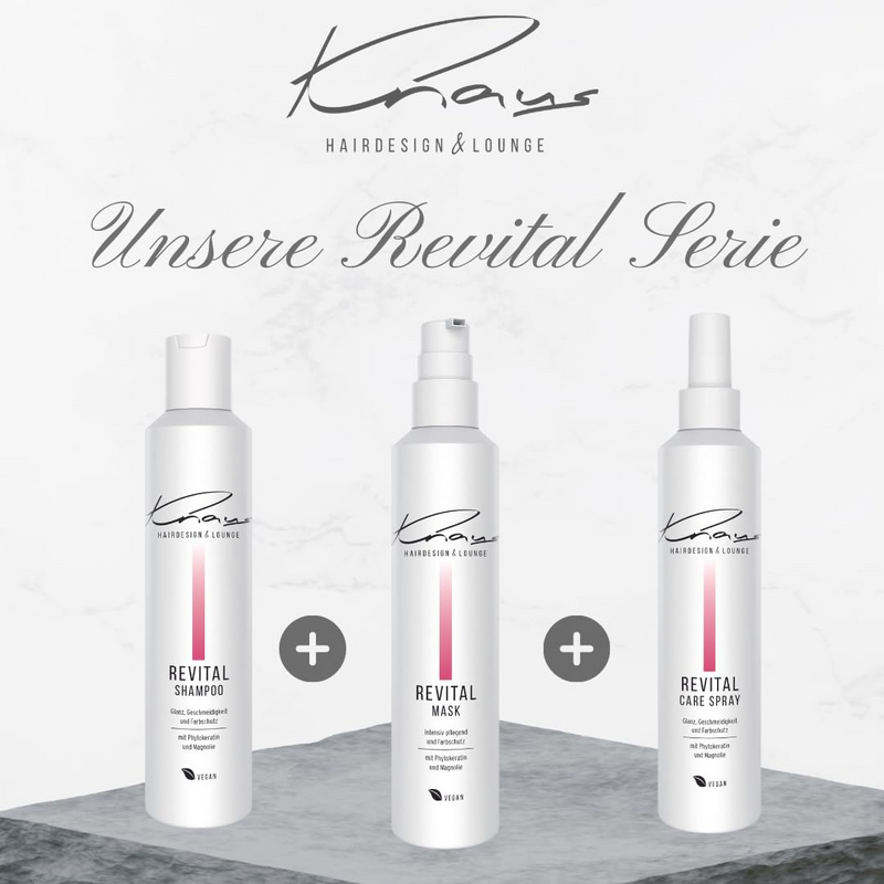 Knaus Revital Care Spray Coloriertes Haar Vegan 200ml - Knaus Hairdesign