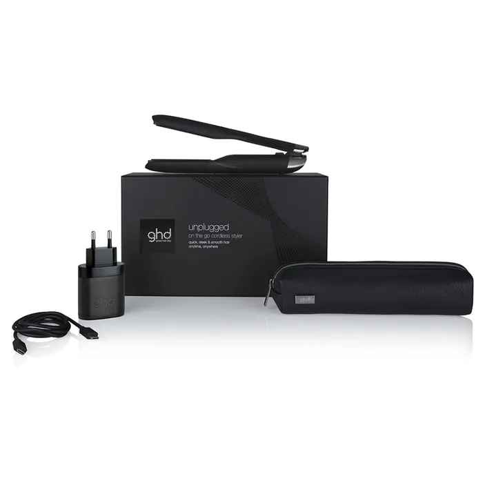 ghd unplugged Styler kabelloses Glätteisen Schwarz Mini