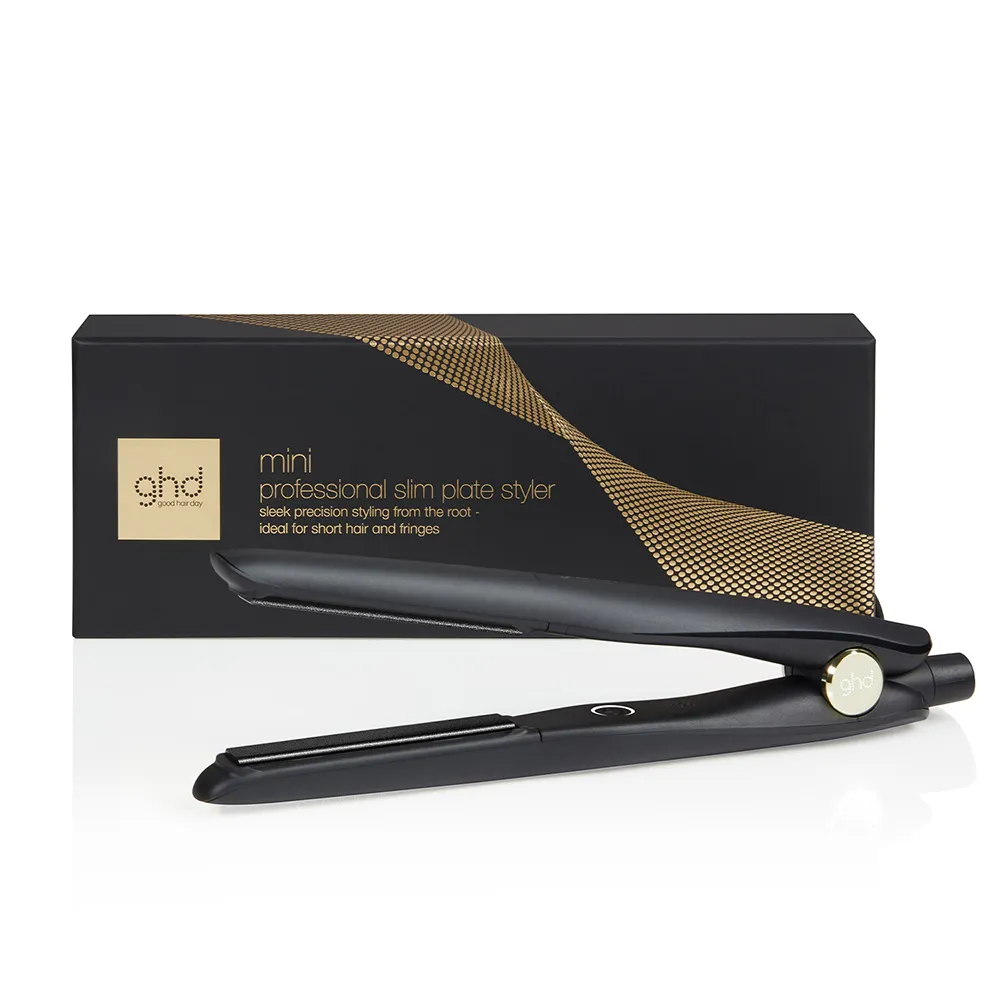 ghd mini Styler schmales Glätteisen (15mm Platten) in Schwarz