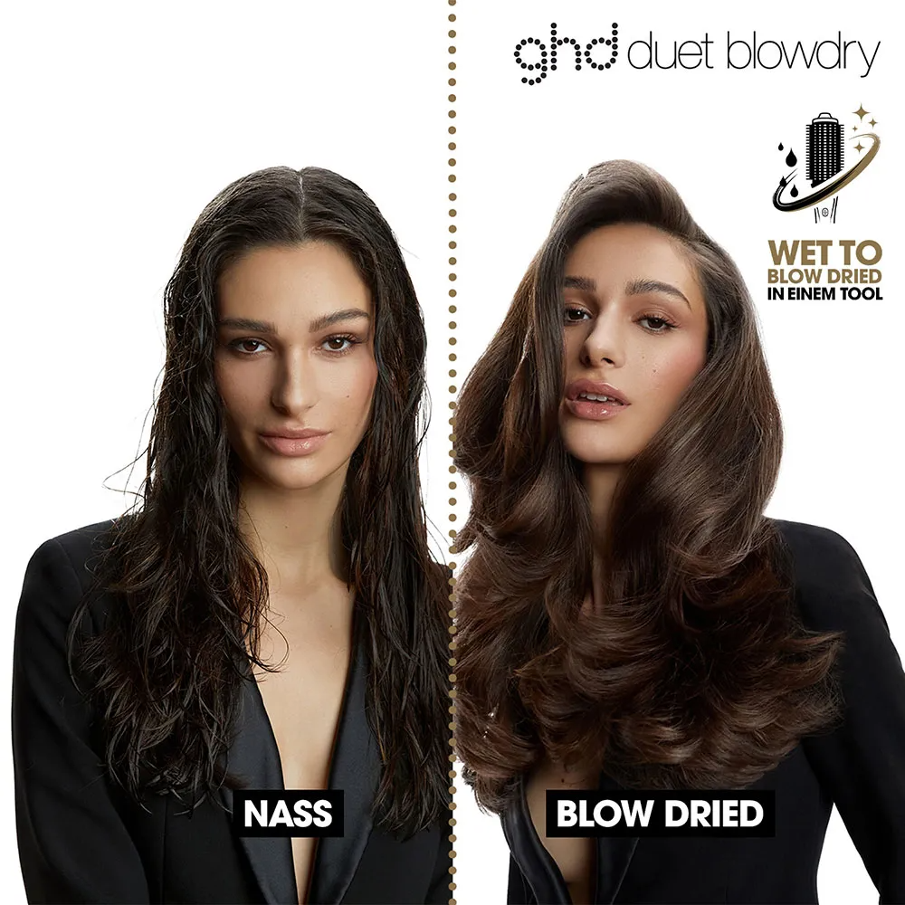 ghd duet blowdry Hair Dryer Brush weiß