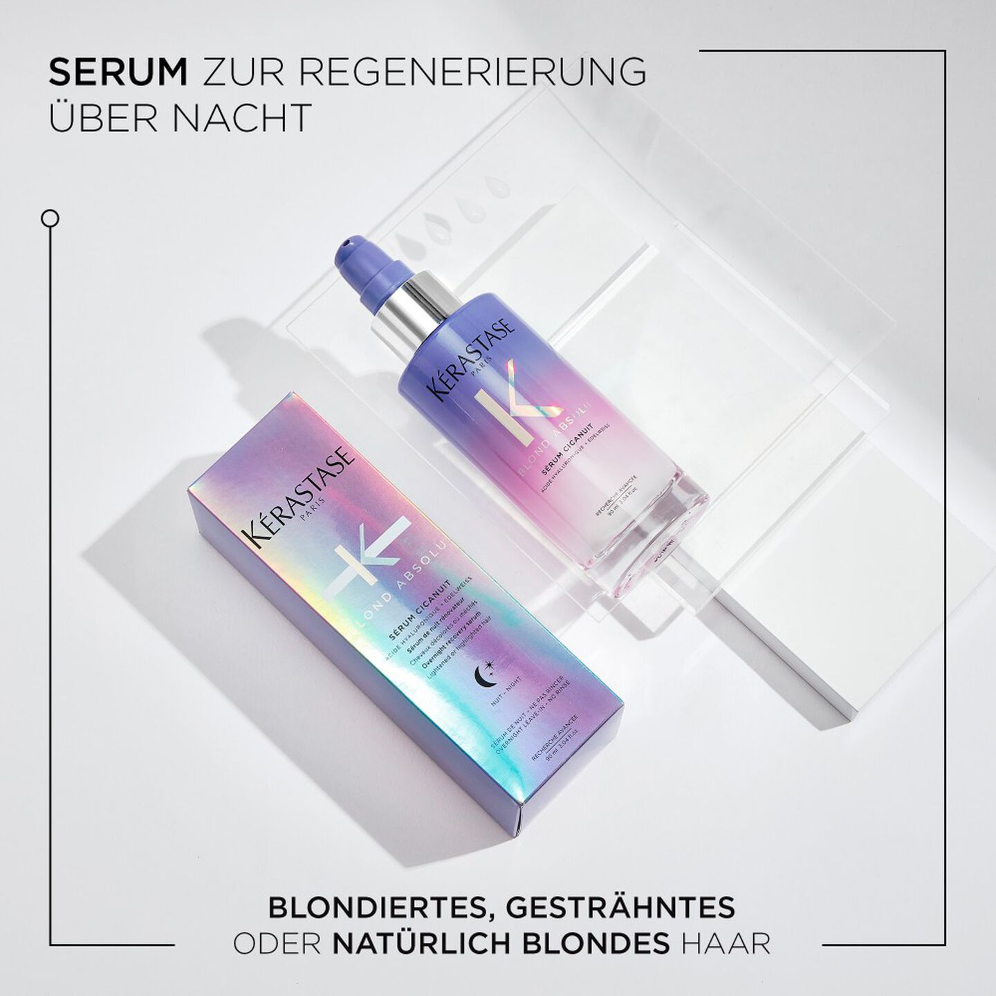Blond Absolu Sérum Cicanuit Regenerierendes Nachtserum für blondes Haar 150ml - Knaus Hairdesign