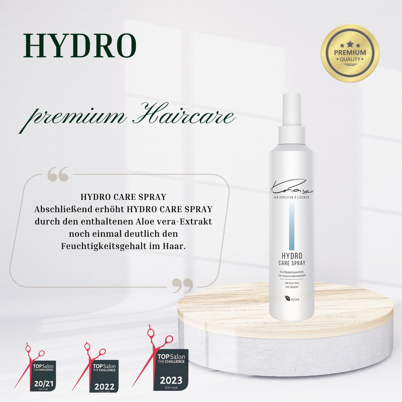 Knaus Hydro Care Spray Feuchtigkeit Vegan 200ml - Knaus Hairdesign