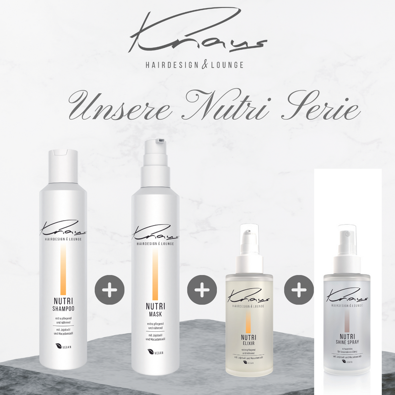 Knaus Nutri Shampoo für kräftiges trocknes Haar 200ml - Knaus Hairdesign