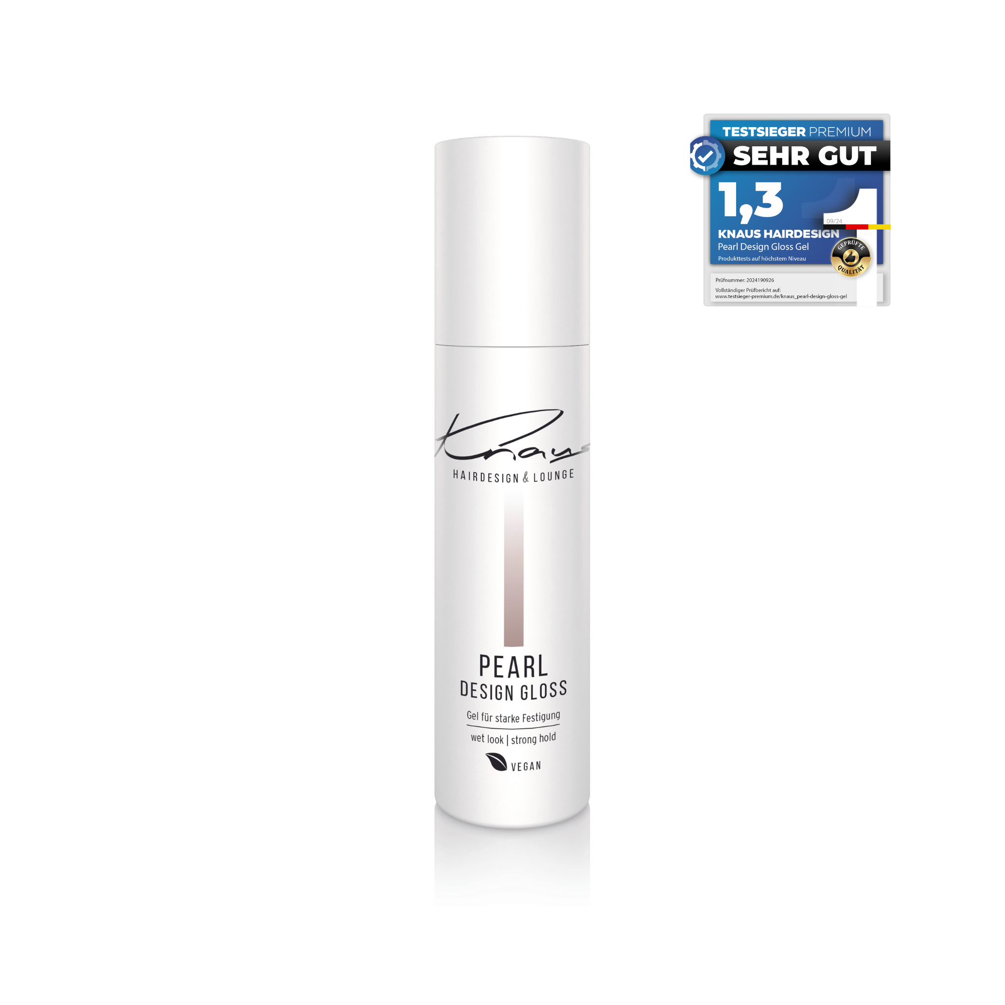 PEARL Gloss Gel – Stark festigendes Modellier-Gel mit Perlmutt-Effekt - Knaus Hairdesign