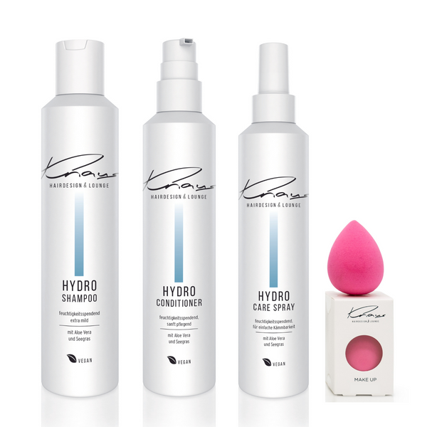 Knaus Hydro Big Set + Gratis Premium Make Up Blender Vegan - Knaus Hairdesign