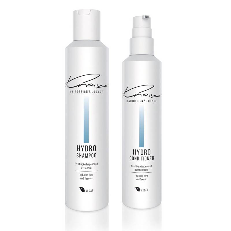 Knaus Hydro Set alle Haartypen Shampoo + Conditioner Vegan - Knaus Hairdesign